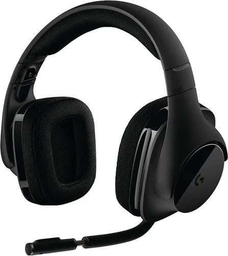 Logitech G533 Wireless Gaming Headset - DTS 7.1 Surround Sound - Pro-G Audio Drivers (Certified Refurbished)