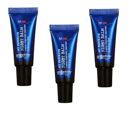 Lote de 3 °C.O.Bigelow Mi Bálsamo labial favorito no 306 de .34 oz