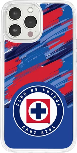 Affinity Bands Cruz Azul - Funda de alta definición compatible con Apple iPhone 11 (patrón de cepillado)