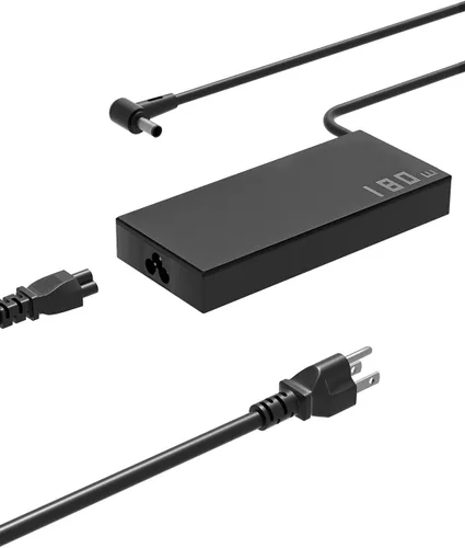 Cargador de 180 W compatible con ASUS ROG Zephyrus G15 G14 GA502 GA401 TUF F15 F17 A17 A15 FX506 FX505 FX706 FA706 FA506 ROG Strix G GL504GM G713IH