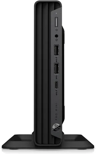 HP Mini PC de escritorio, Pro Mini 400 G9, Intel i7-12700T hasta 4.70 GHz, (8 GB de RAM, 256 GB SSD), triple salida 4K, 7 puertos USB, RJ-45, diseño