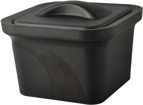 SP Bel-Art Magic Touch 2 - Bandeja de hielo negra de alto rendimiento; modelo mini de 1.0 litros, con tapa (M16807-1102)